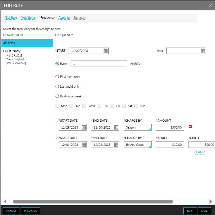 Auto Recurring Charges