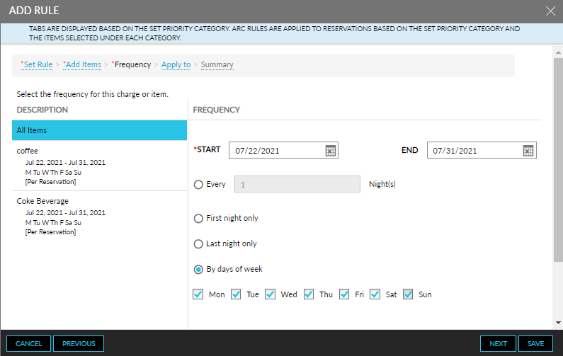 Auto Recurring Charges
